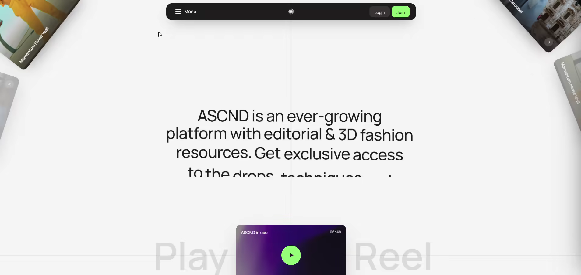 SaaS Platform — walkthrough poster